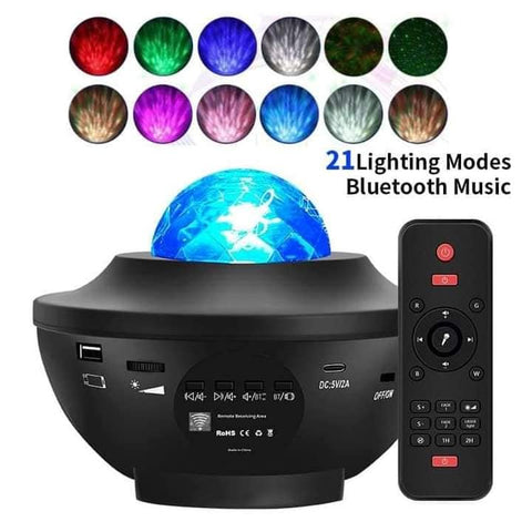 360 GALAXY  LIGHT PROJECTOR,STARRY NIGHT  & BLUETOOTH SPEAKER