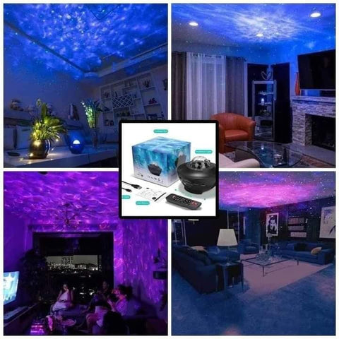 360 GALAXY  LIGHT PROJECTOR,STARRY NIGHT  & BLUETOOTH SPEAKER