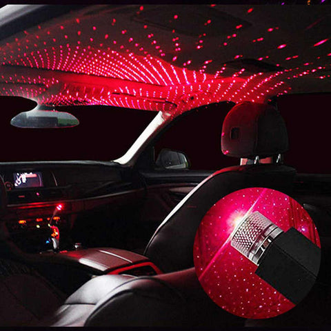 Romantic LED Car Roof Star Night|Car Projector| Multicolour Car Light